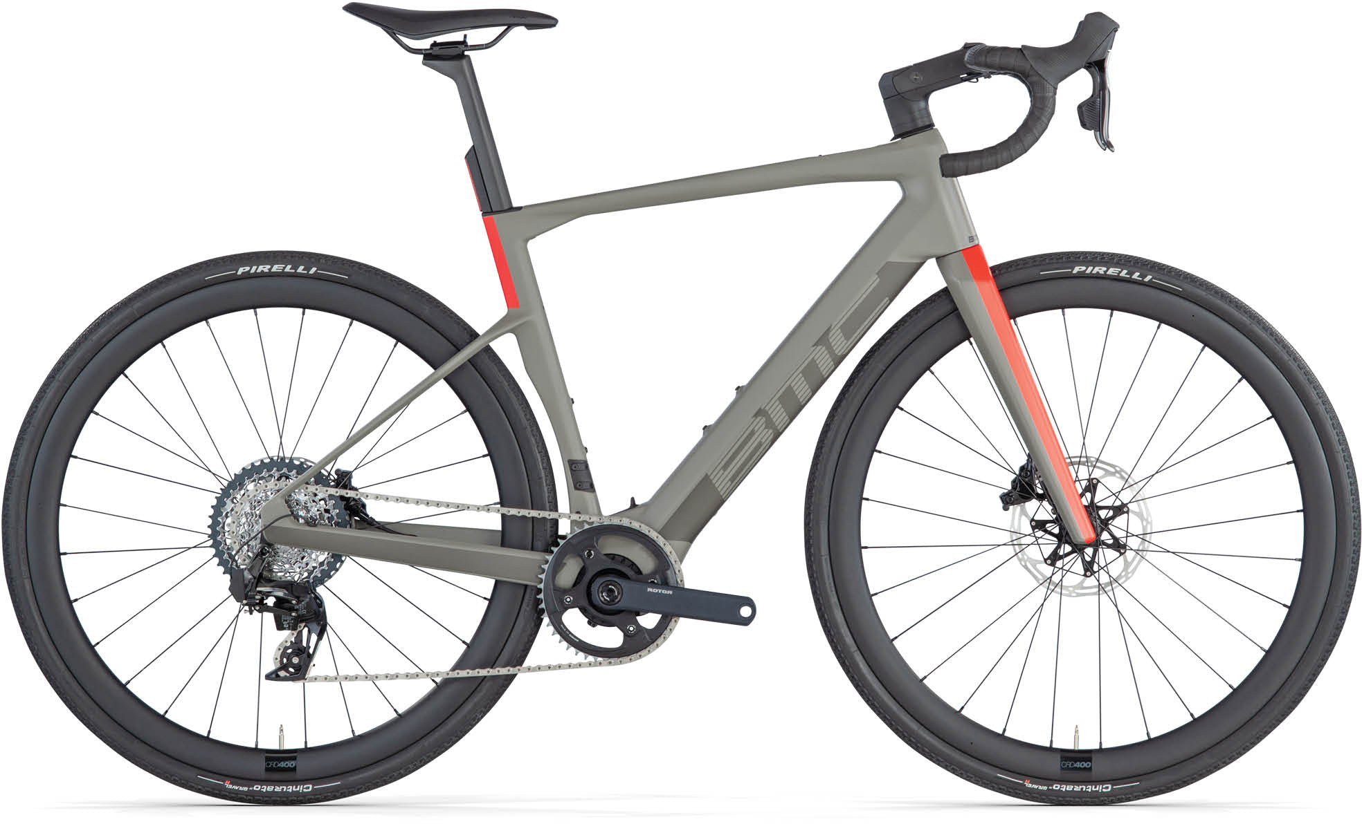 Vélo gravel électrique Bmc Roadmachine 01 AMP X ONE
