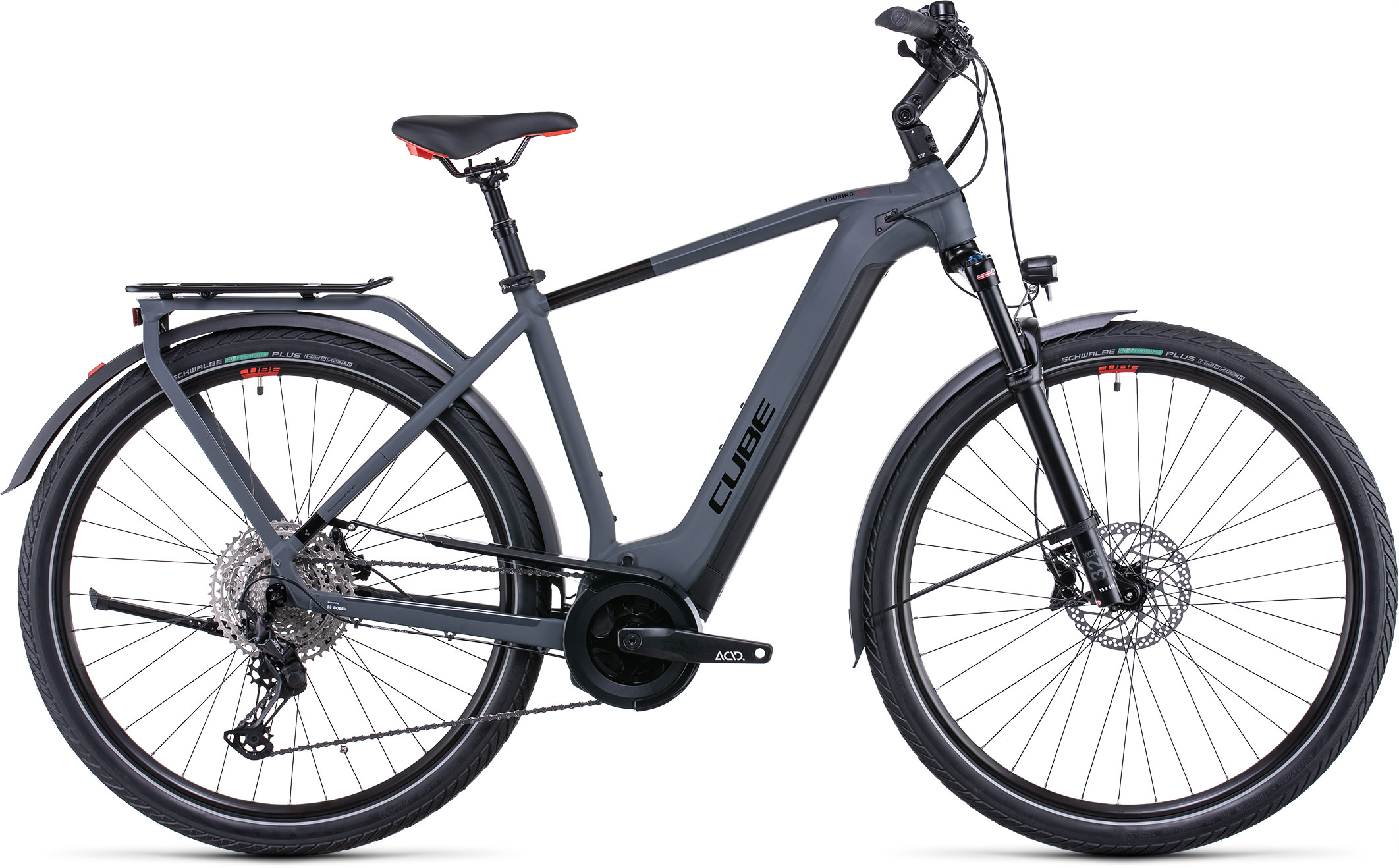 Touring Hybrid EXC 625 grey´n´red | Vélo Station