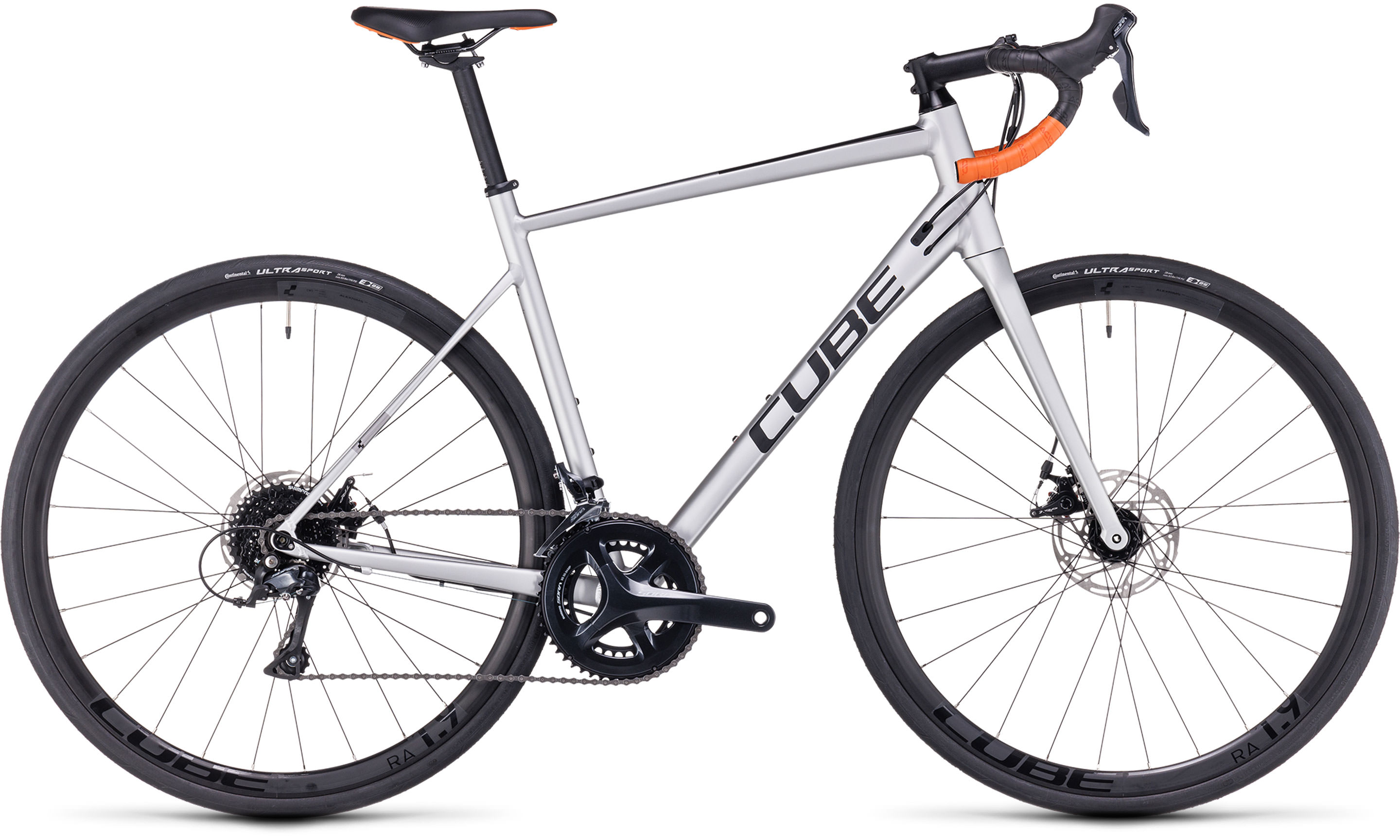 Cube Attain Pro silver´n´orange | Bouticycle