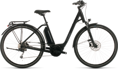 Vélo ville électrique Cube Town Sport Hybrid ONE 500 black´n´grey