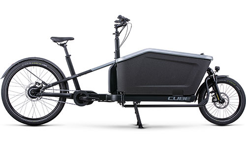 Vélo cargo électrique Cube Cargo Hybrid 500 flashgrey´n´black