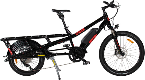 Vélo cargo électrique longtail Yuba Spicy Curry V3 AT